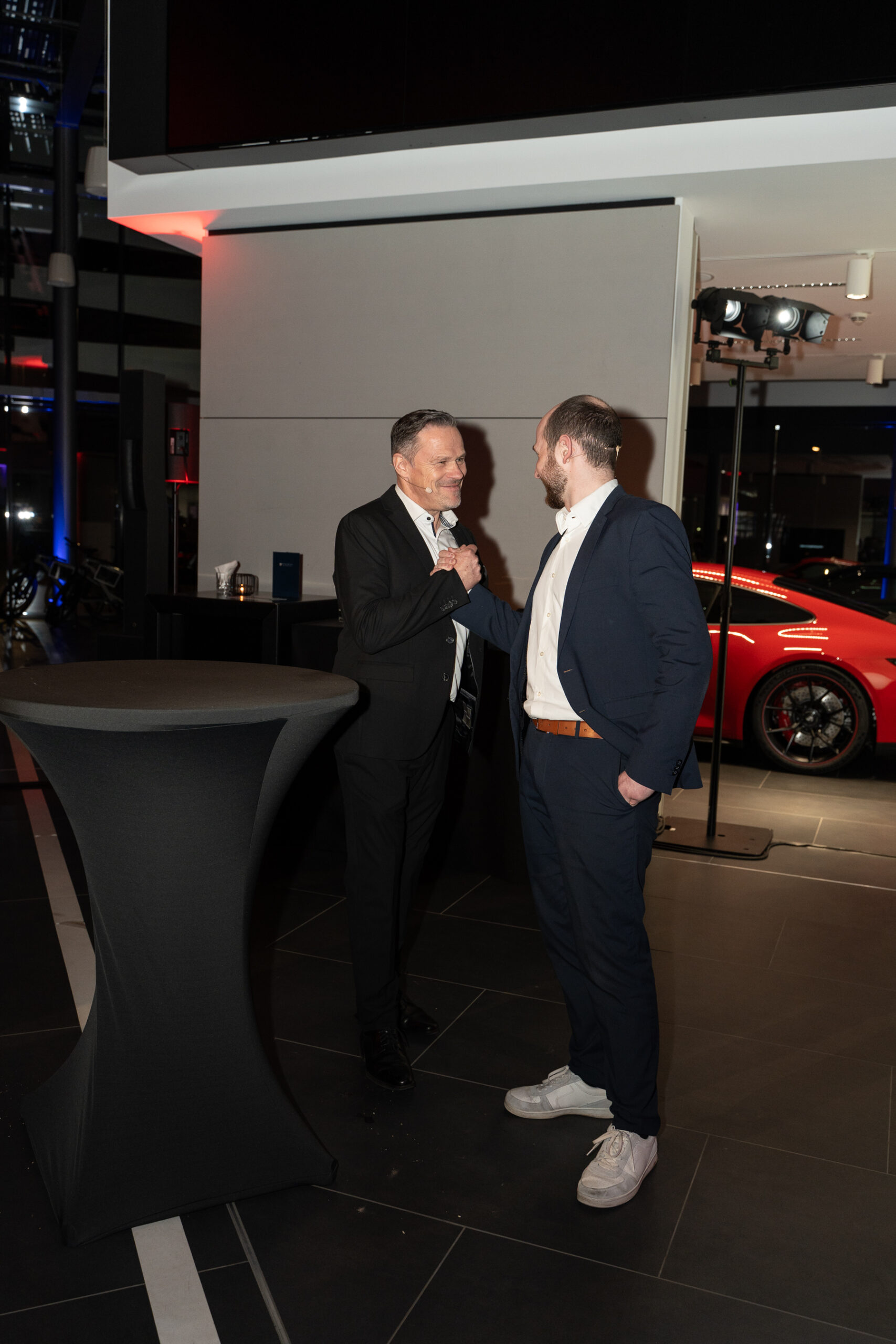 Gäste beim Event Porsche Zentrum